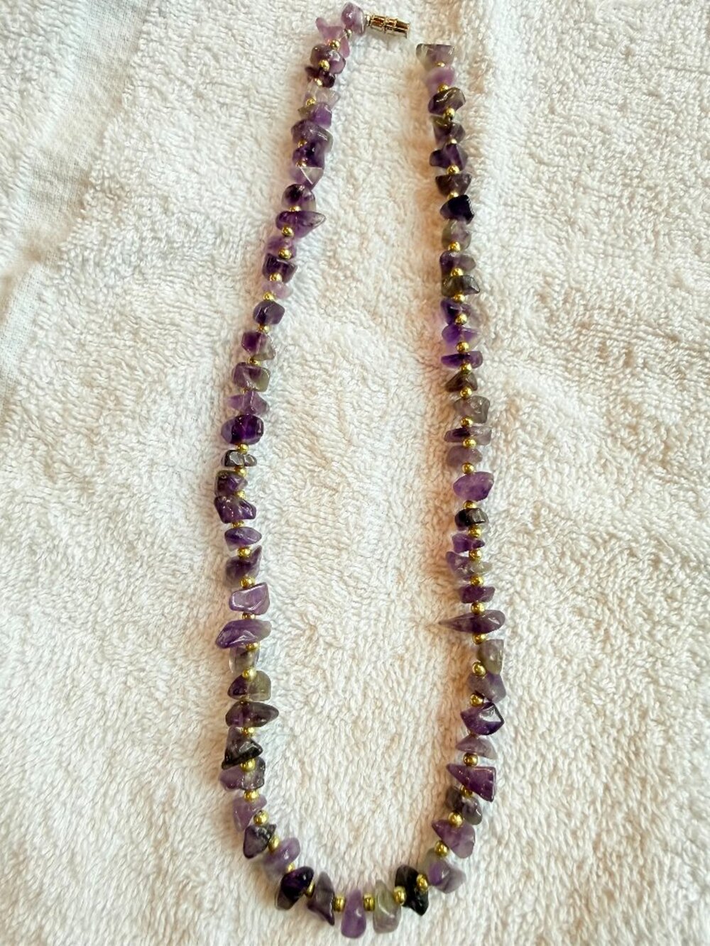 Amethyst necklace